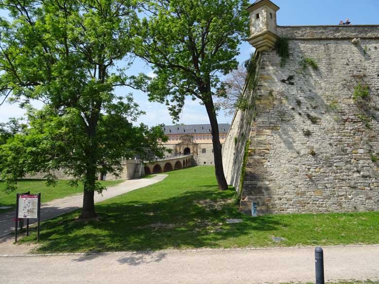 Erfurt Zitadelle Petersberg Ferienwohnung